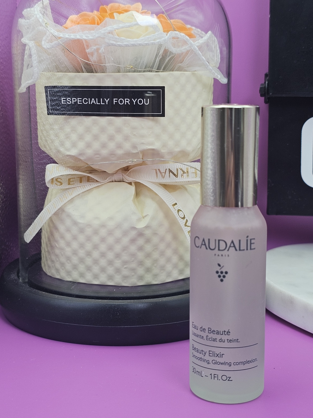 Caudalie Beauty Elixir Mist — Pink and Silver
